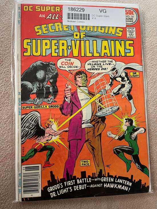 DC Comics Other - DC Super-Stars #14: Secret Origins of Super-Villains (1977)